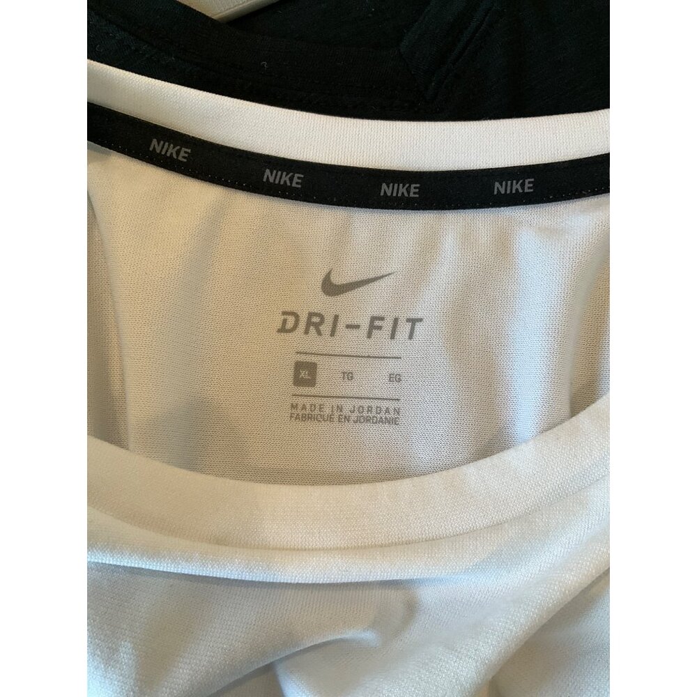 NIKE Men's Dri-fit WHITE Training tee size XL X-large - Picture 5 of 6